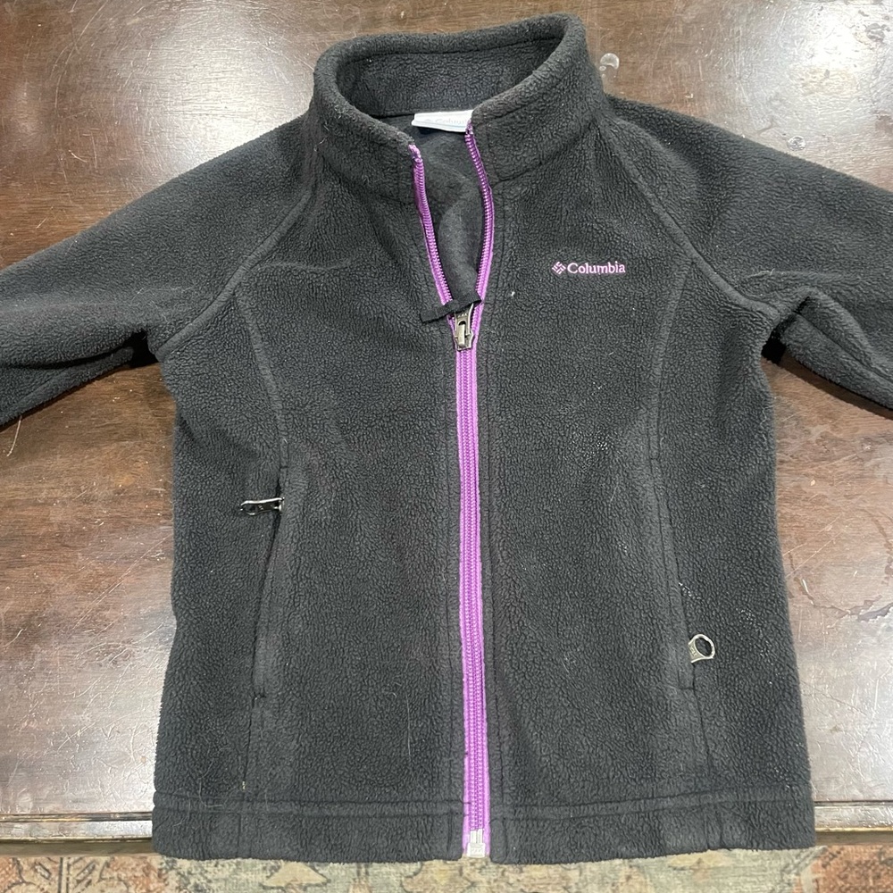 Toddler Girl (3T) Columbia Fleece Zip-Up Jacket